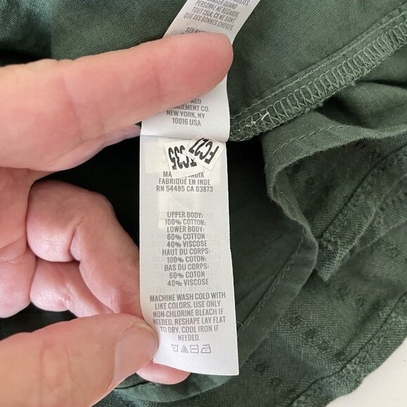 Aerie Dark Green Mini Dress - Picture 11 of 14